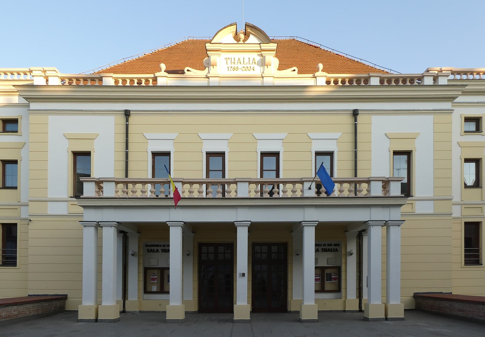 The Thick Tower and Thalia Hall, Sibiu