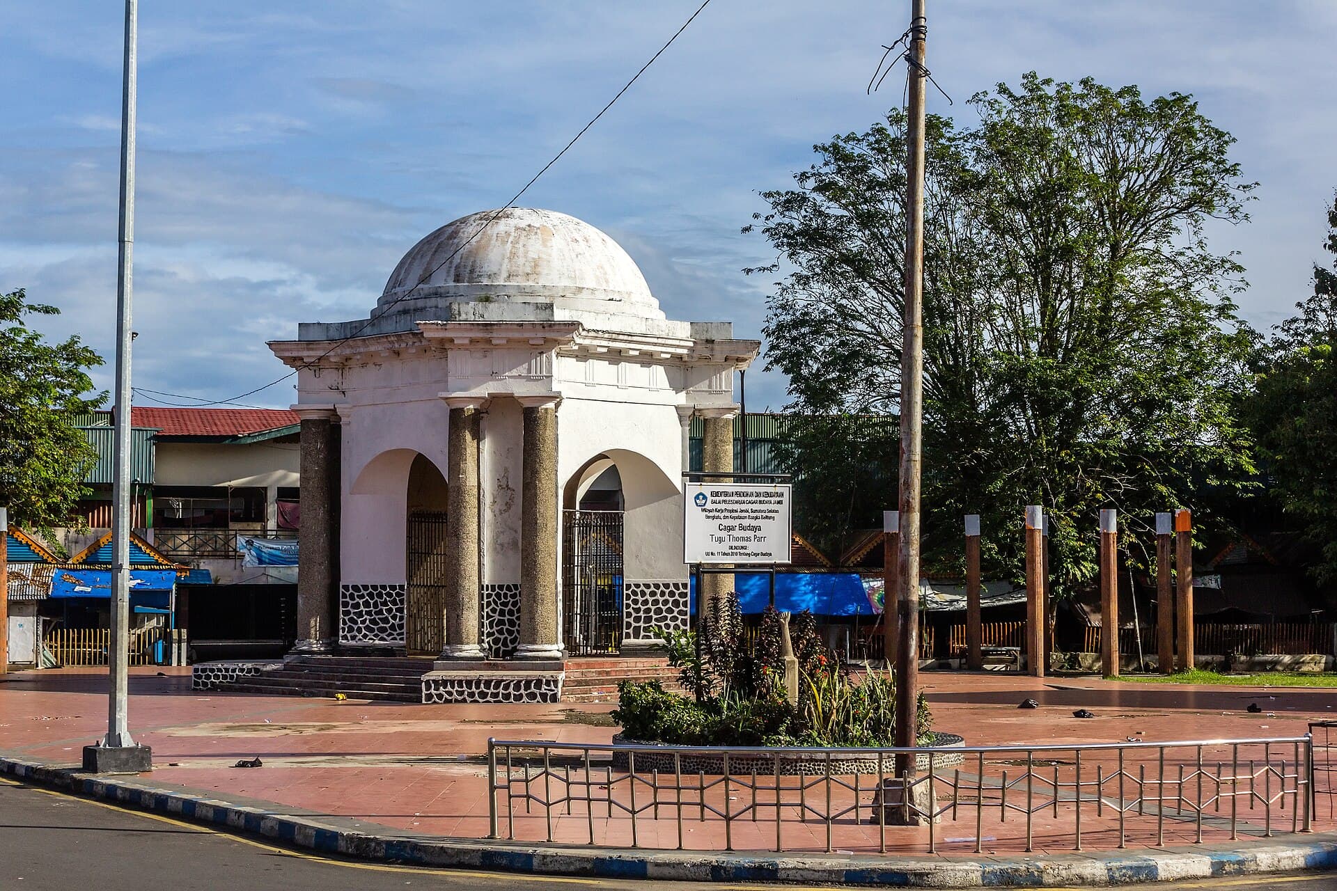 Thomas Parr Monument, Bengkulu