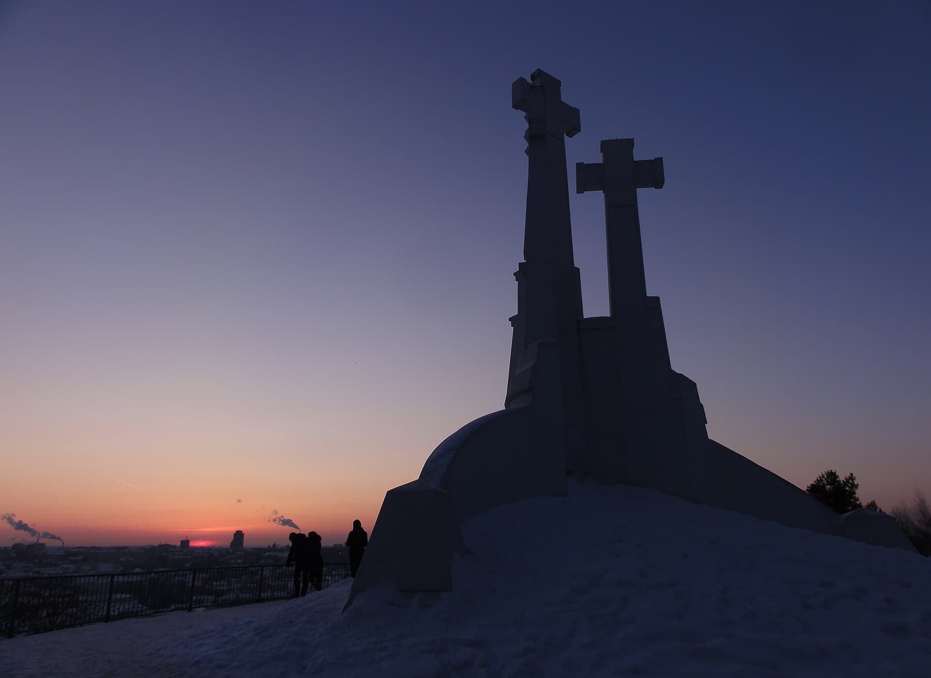 The Three Crosses Monument, Vilnius