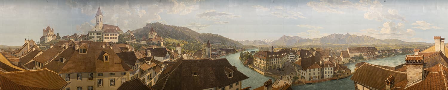 Thun Panorama (Wocher Panorama), Interlaken