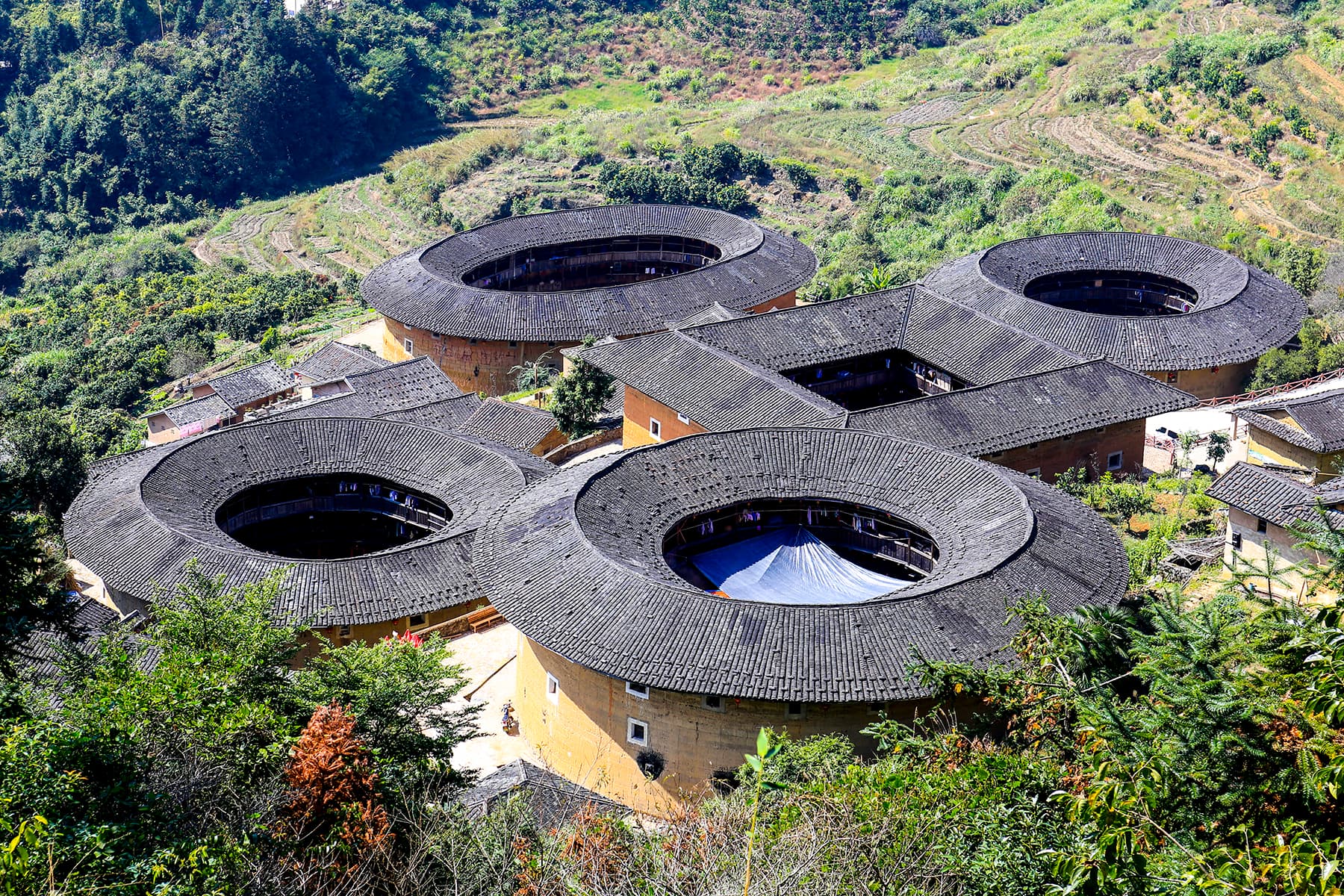 Tianluokeng Tulou Cluster