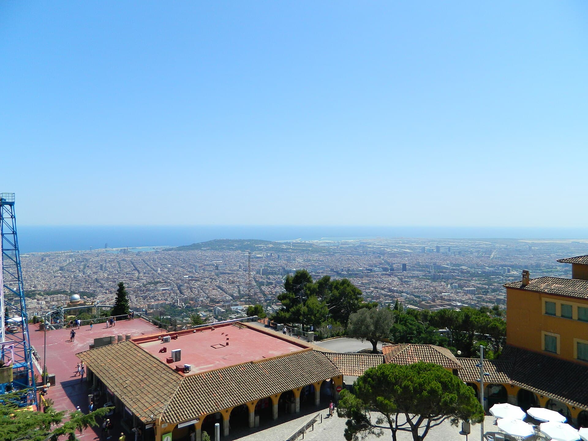 Tibidabo — the Funfair above the City, Barcelona