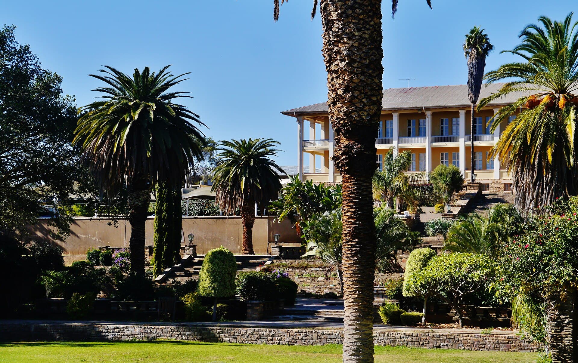 Tintenpalast and its gardens