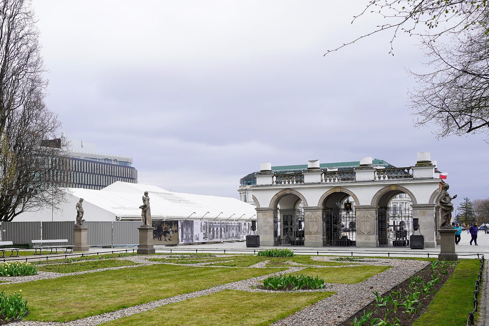 The Tomb of the Unknown Soldier & Saxon Garden, Warsaw