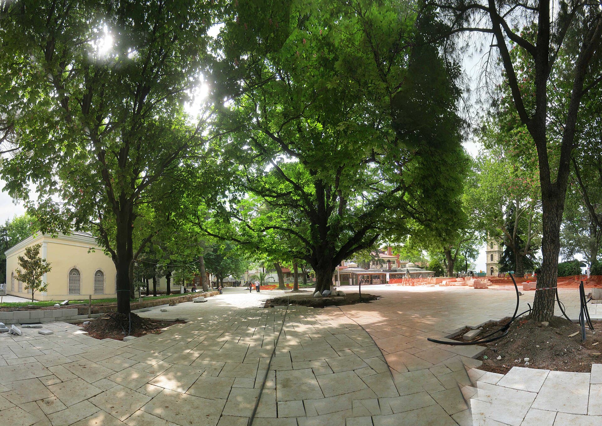 Tophane Clock Tower and the Tombs of Osman and Orhan Gazi, Bursa