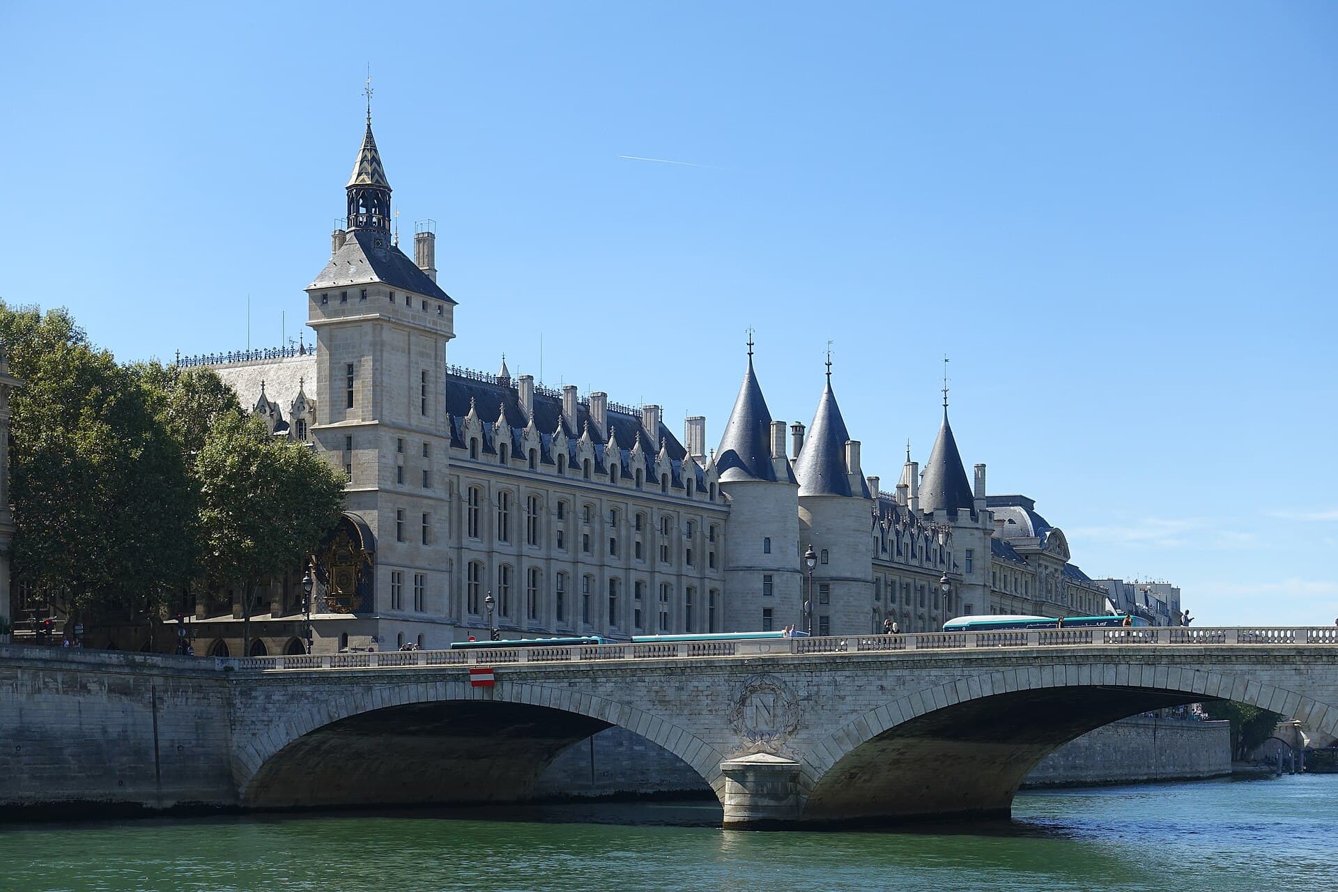 The Clock Tower of the Palais de la Cité