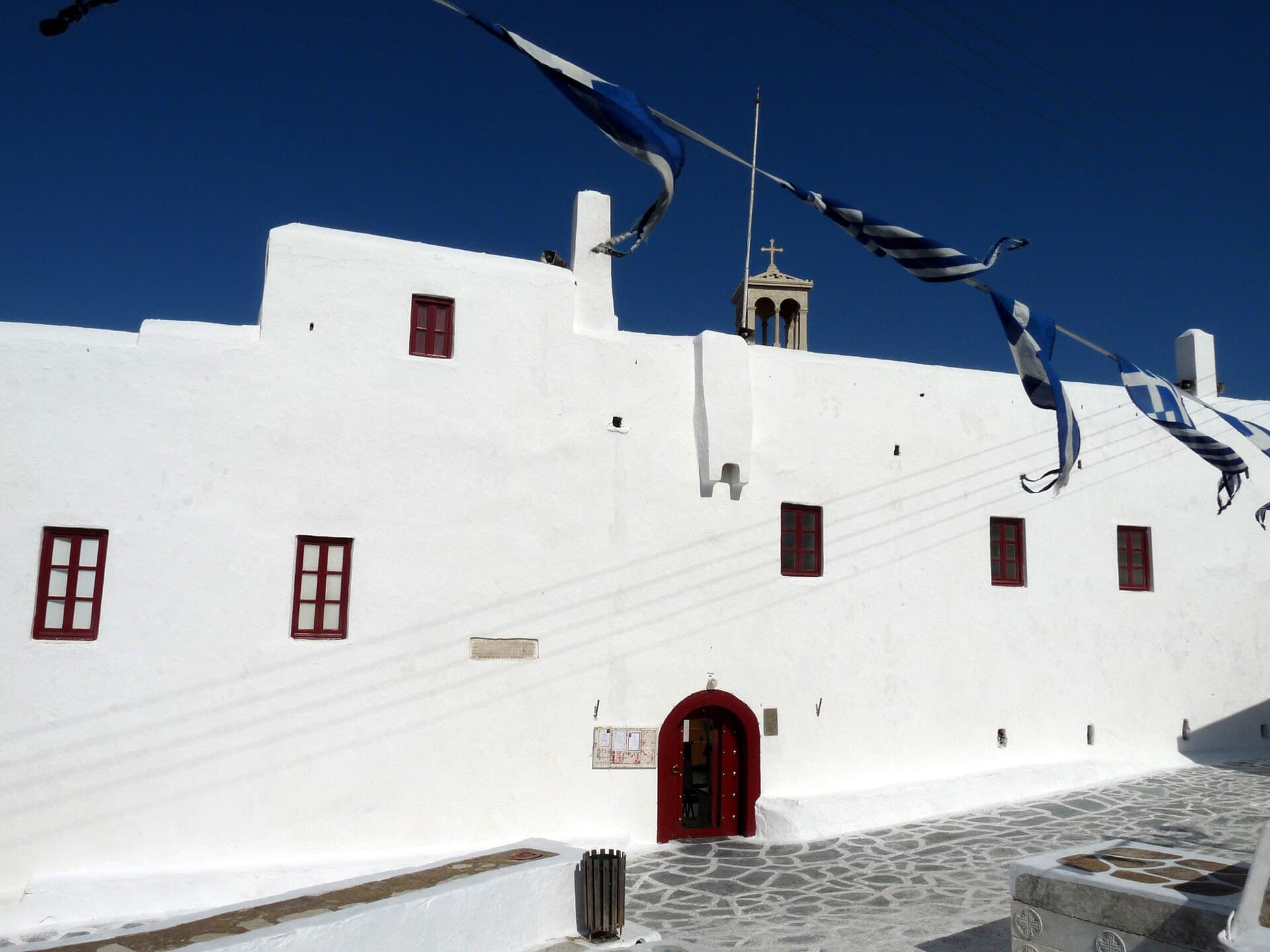 Tourliani Monastery & Ano Mera, Mykonos