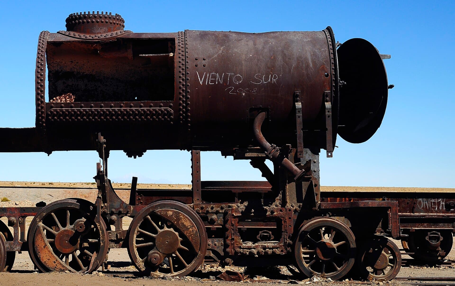 Train cemetery, Uyuni