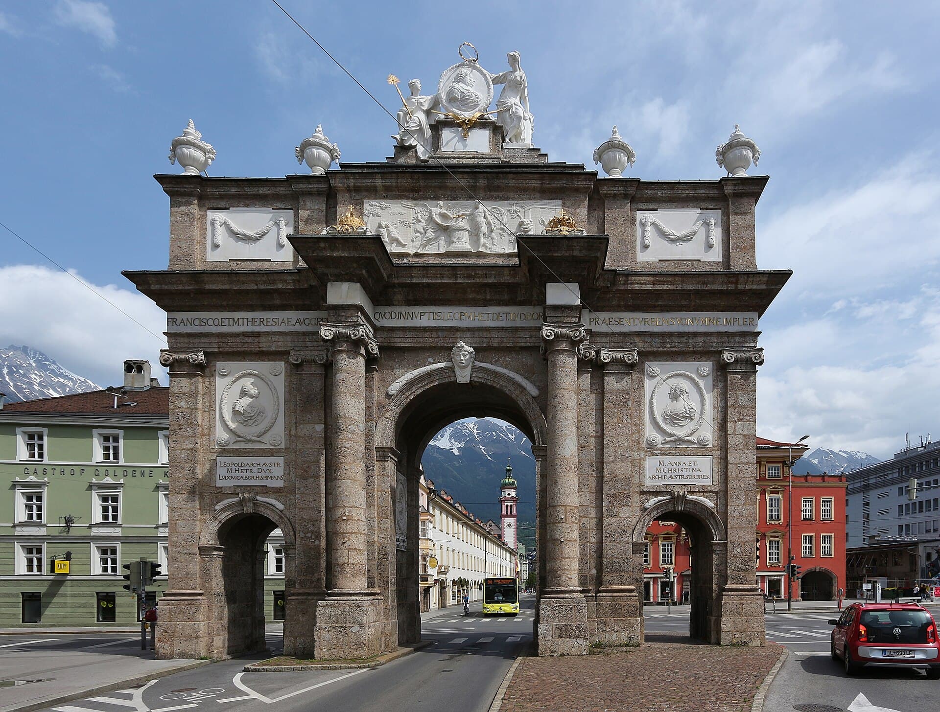 The Triumphal Arch, Innsbruck