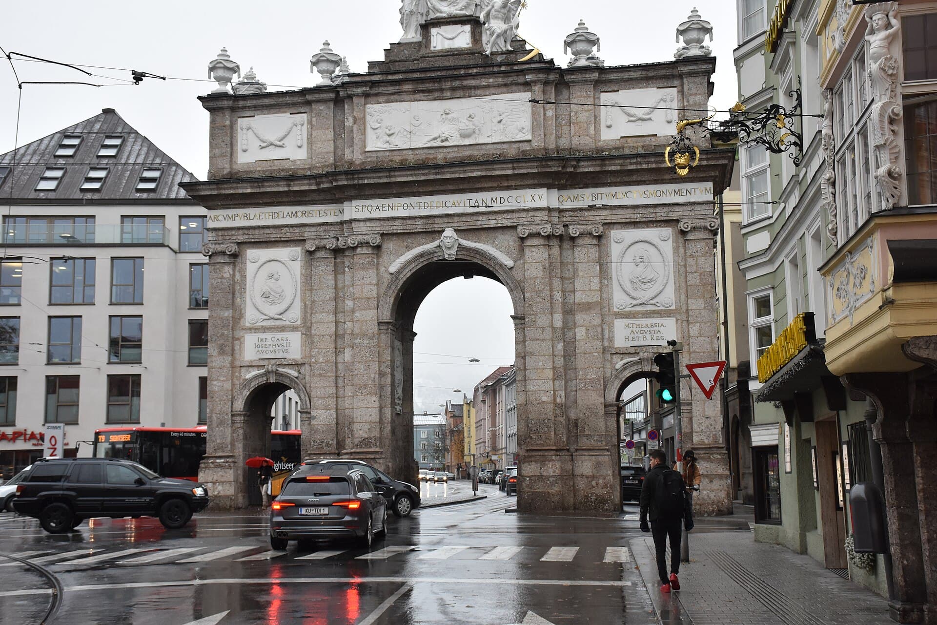 The Triumphal Arch, Innsbruck