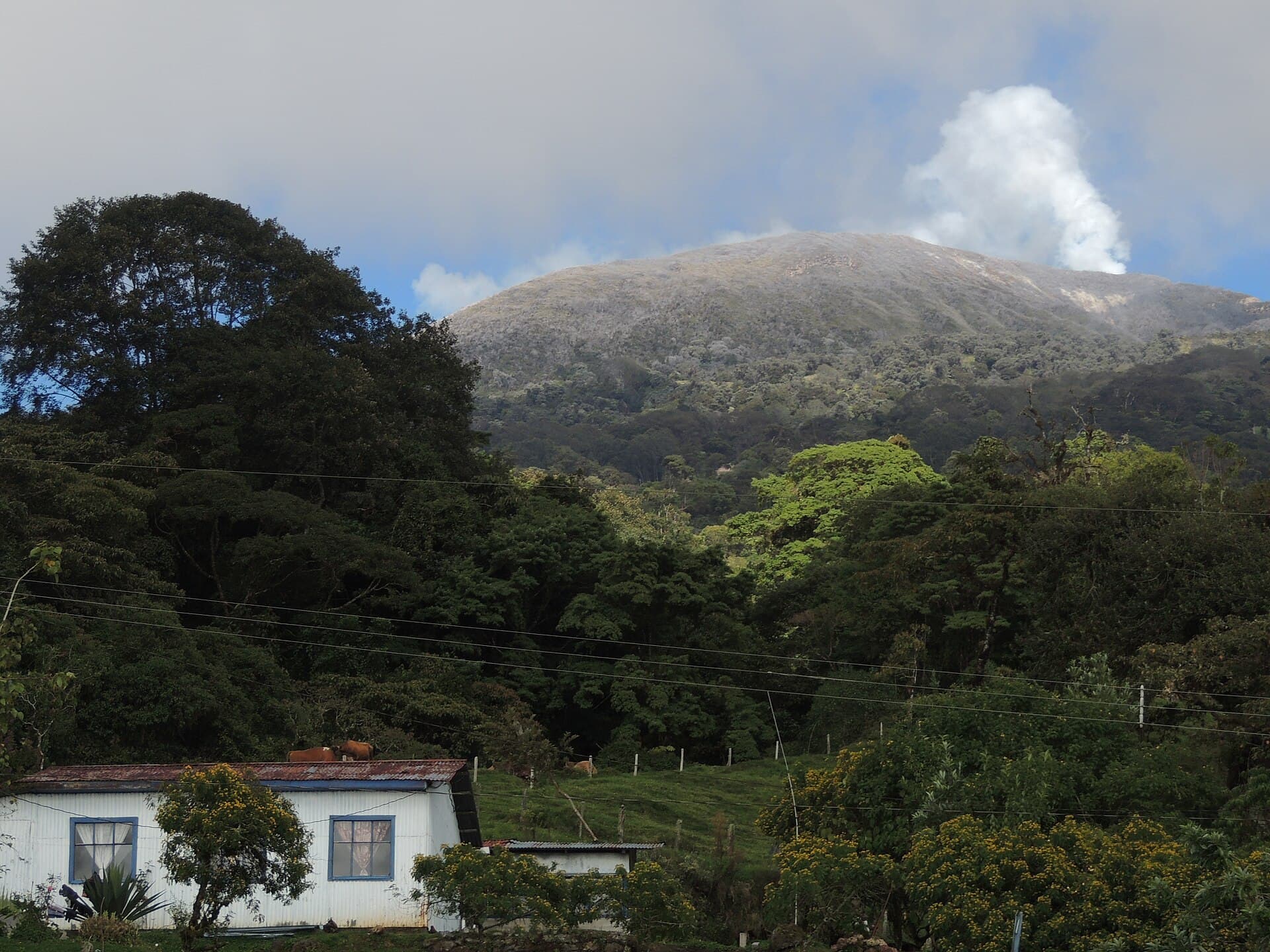 Turrialba volcano