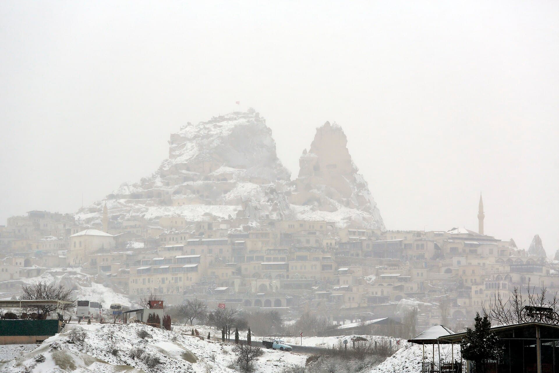 Uçhisar Castle, Cappadocia