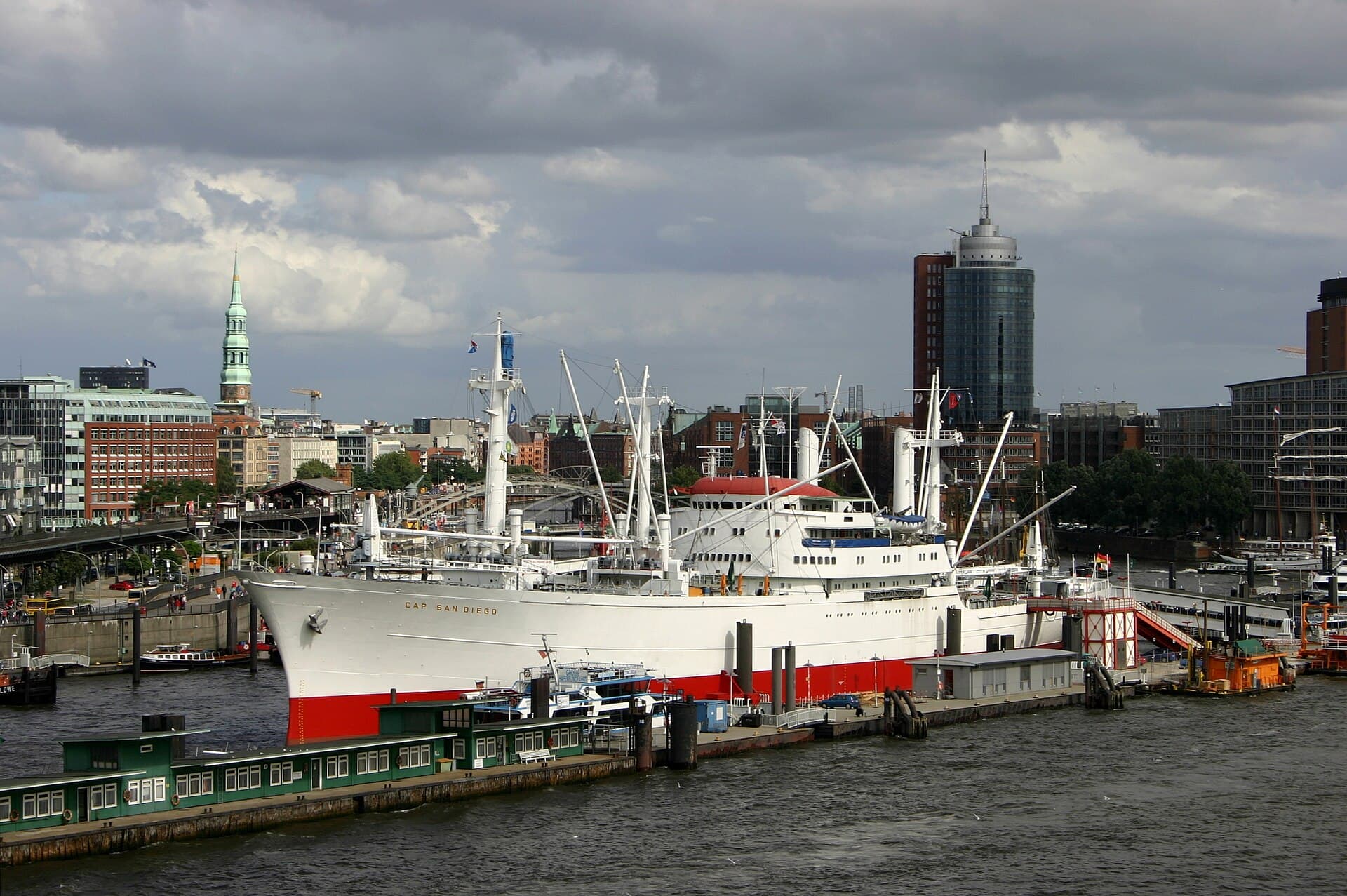 The Uberseebrucke, Hamburg