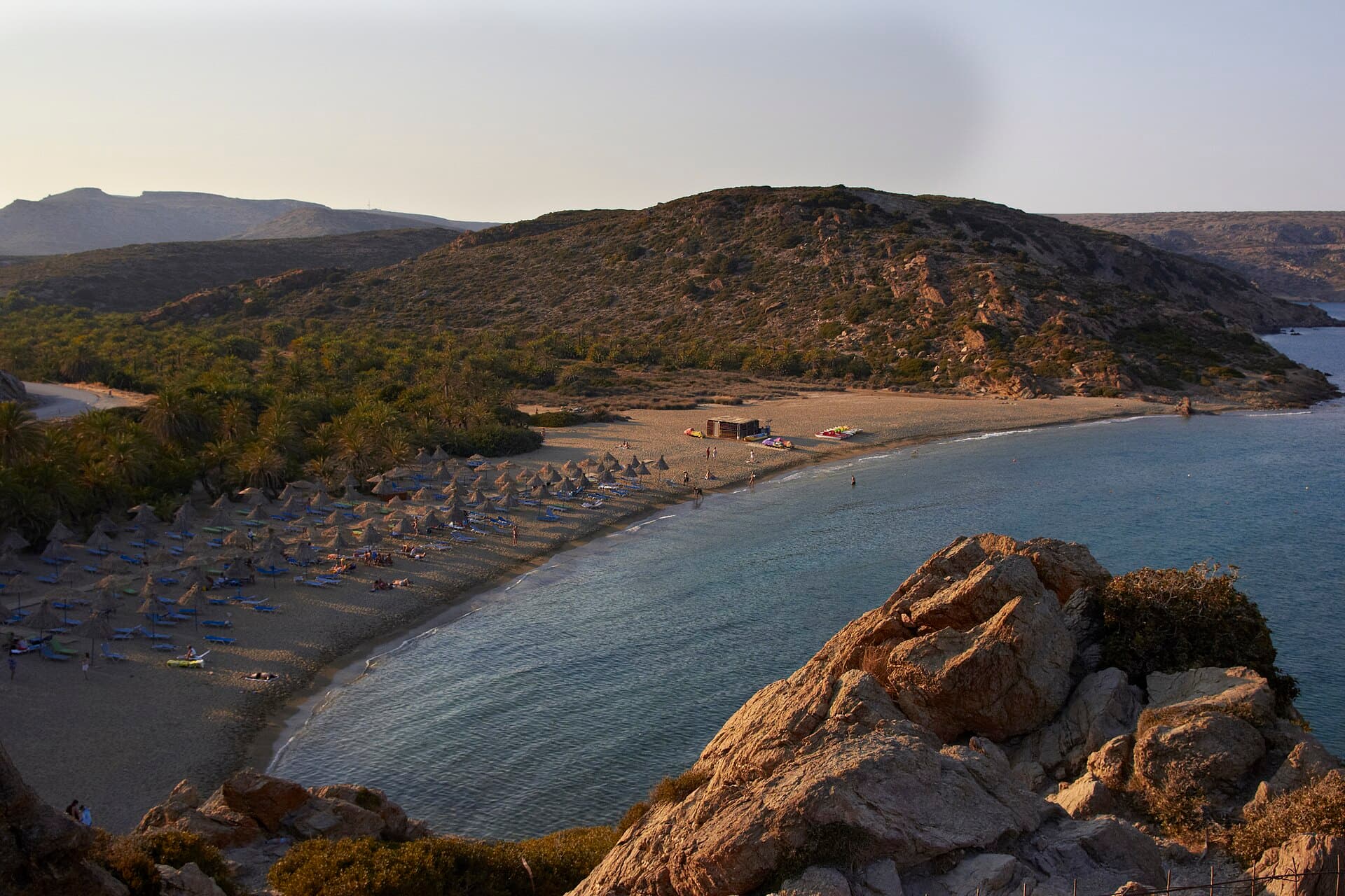 Vai Beach, Agios Nikolaos