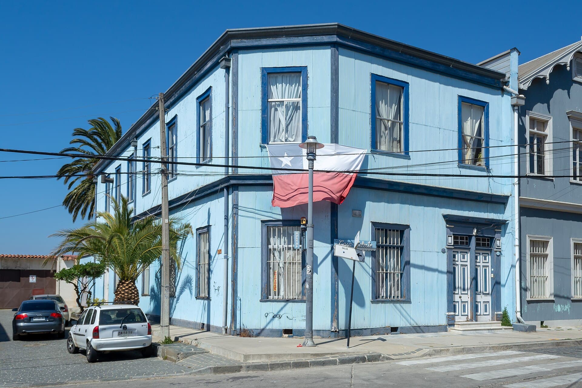 Cerro Alegre houses, Valparaíso