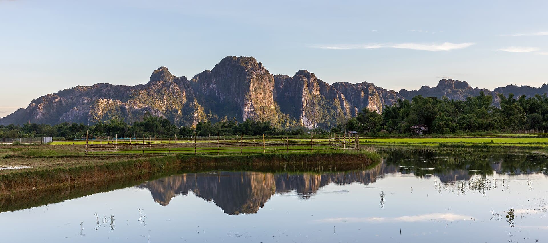 Vang Vieng karst and the Nam Song