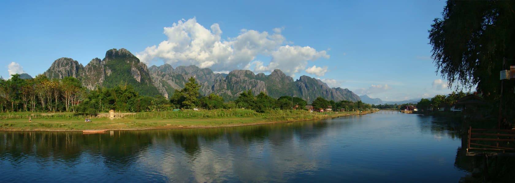 Vang Vieng karst and the Nam Song