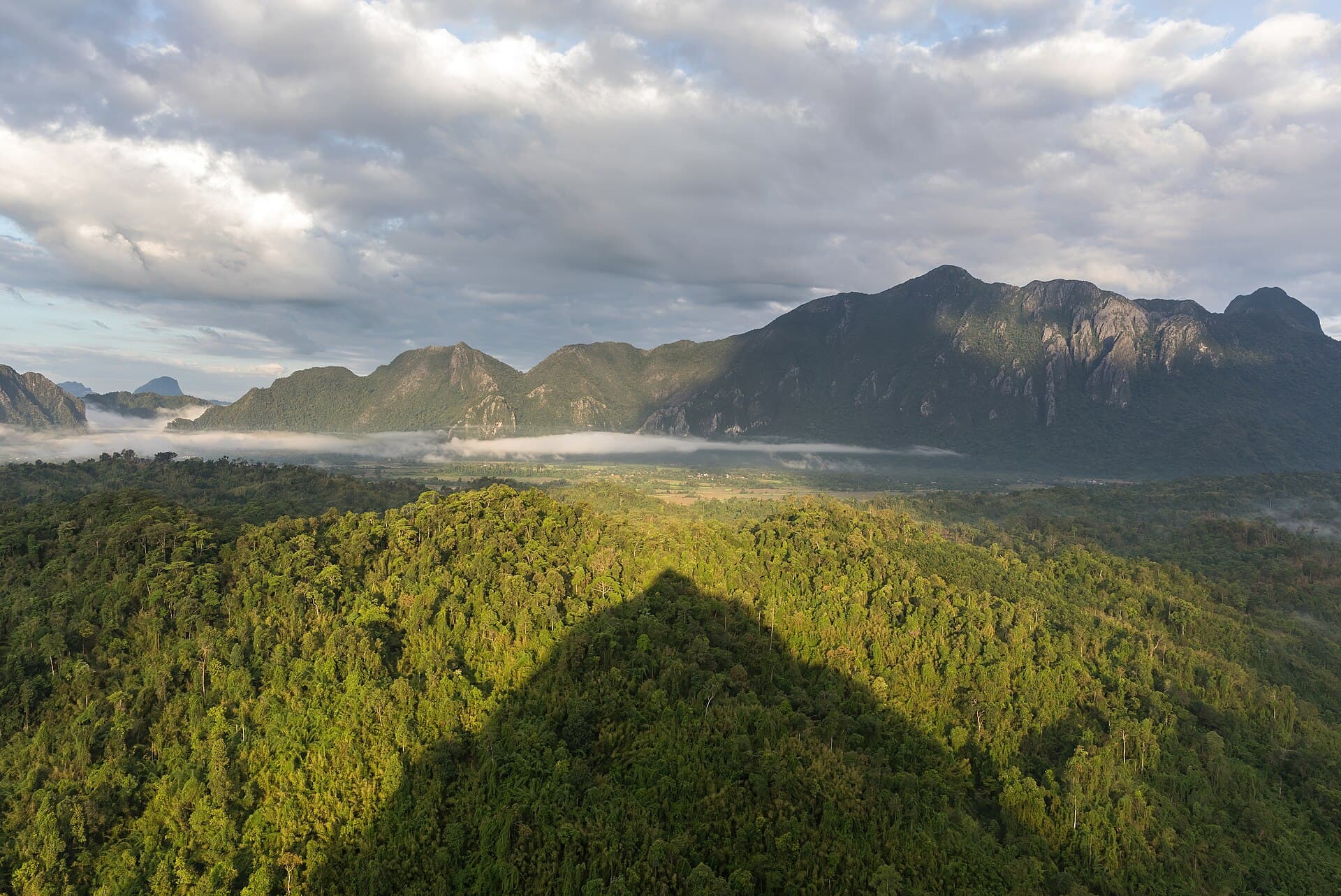 Vang Vieng karst and the Nam Song