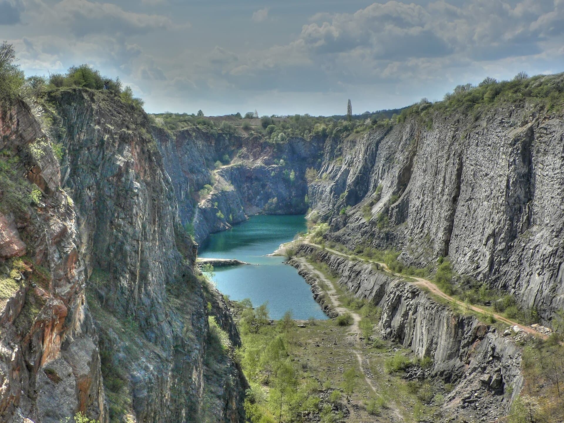 Velká Amerika Quarry, Mořina