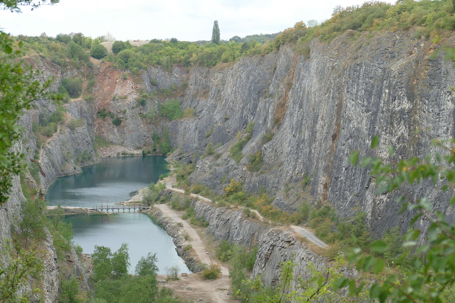 Velká Amerika Quarry, Mořina