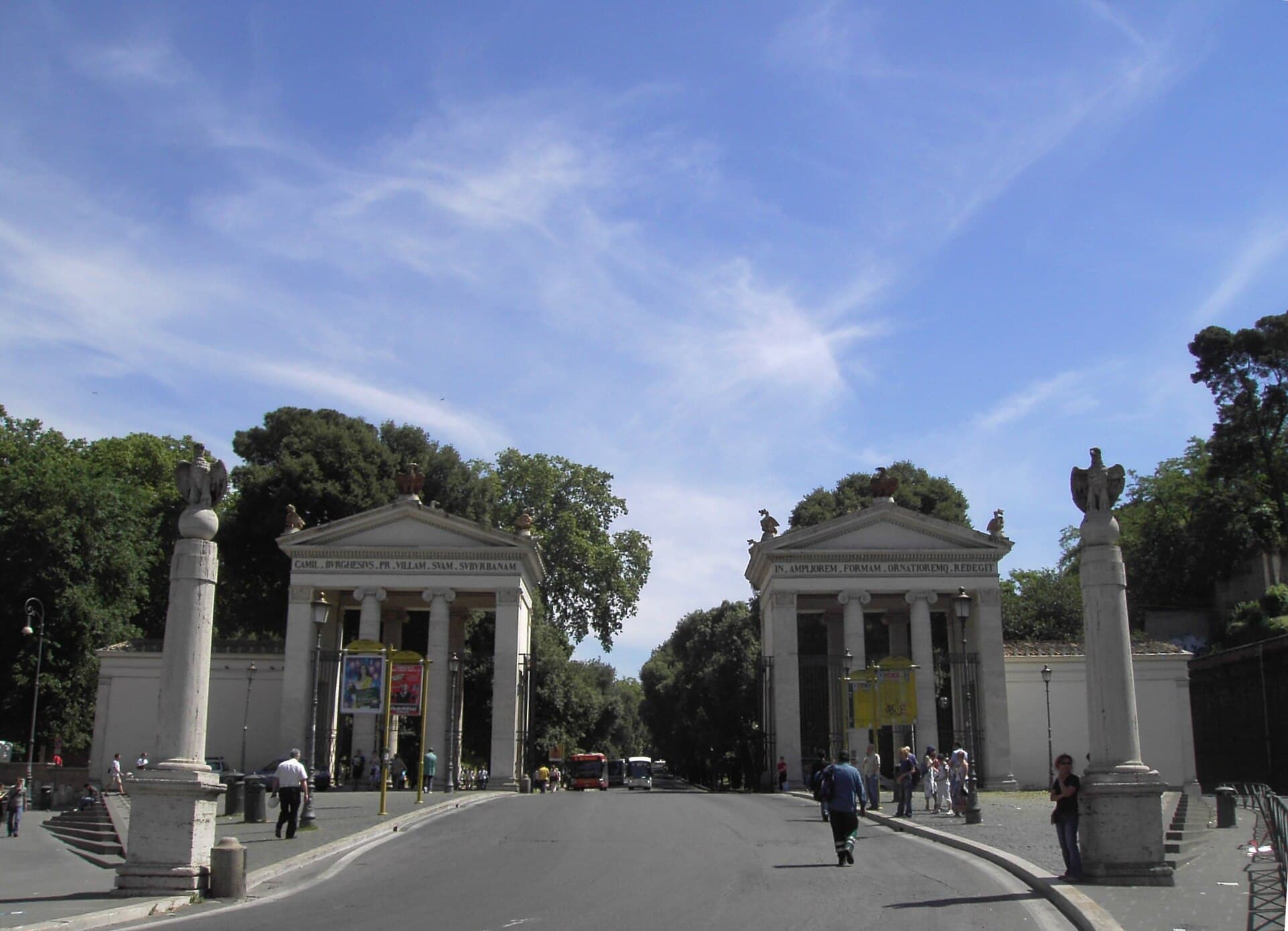 Villa Borghese gardens, Rome