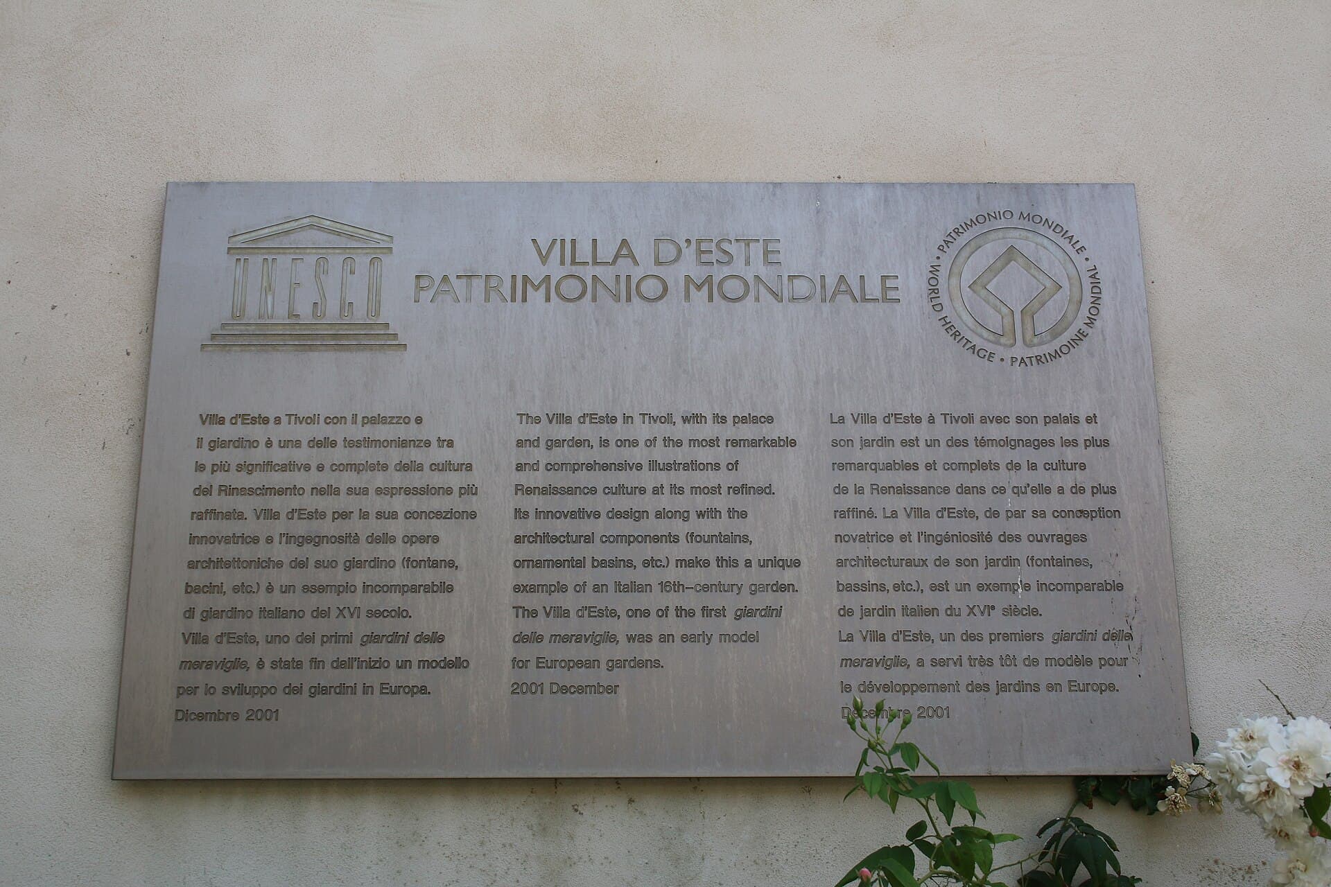 Villa d'Este, Tivoli, Rome
