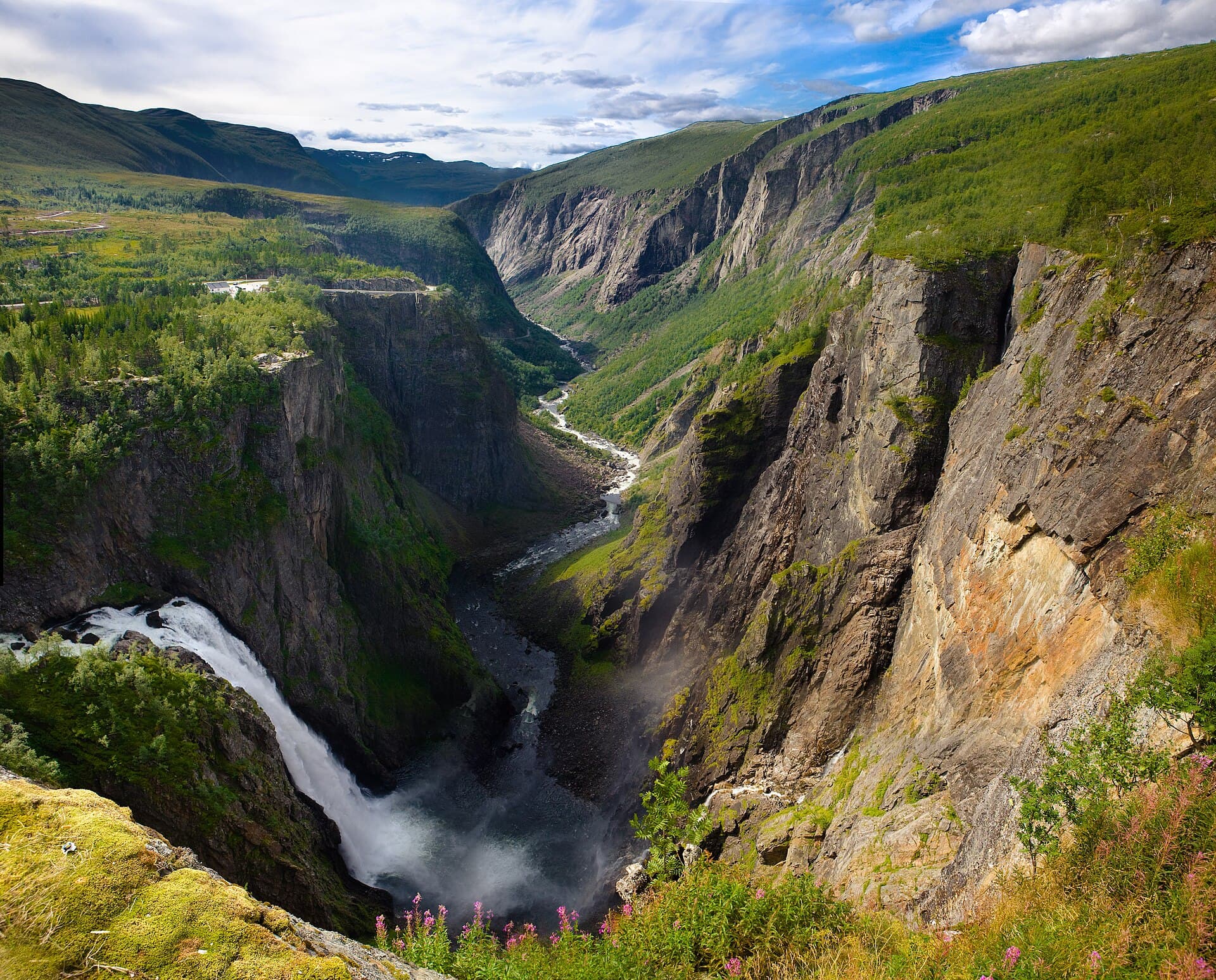 Vøringsfossen, Bergen