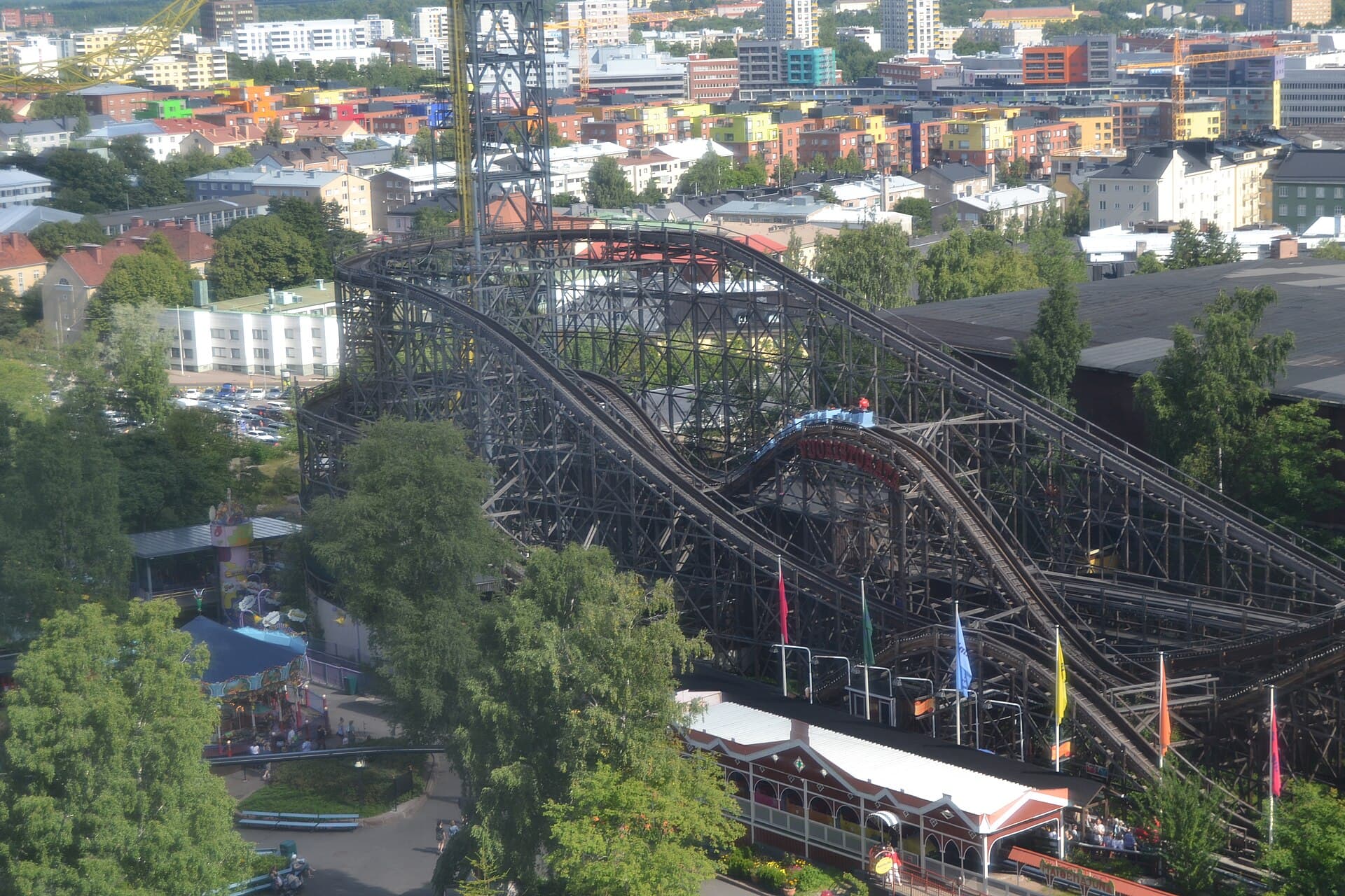 Vuoristorata at Linnanmäki, Helsinki
