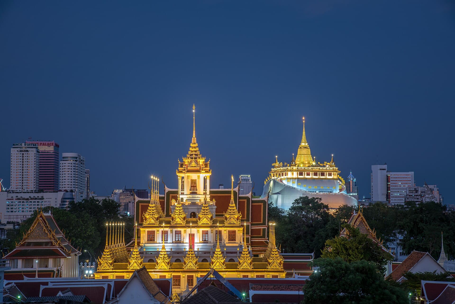 Wat Ratchanatdaram and Loha Prasat, Bangkok