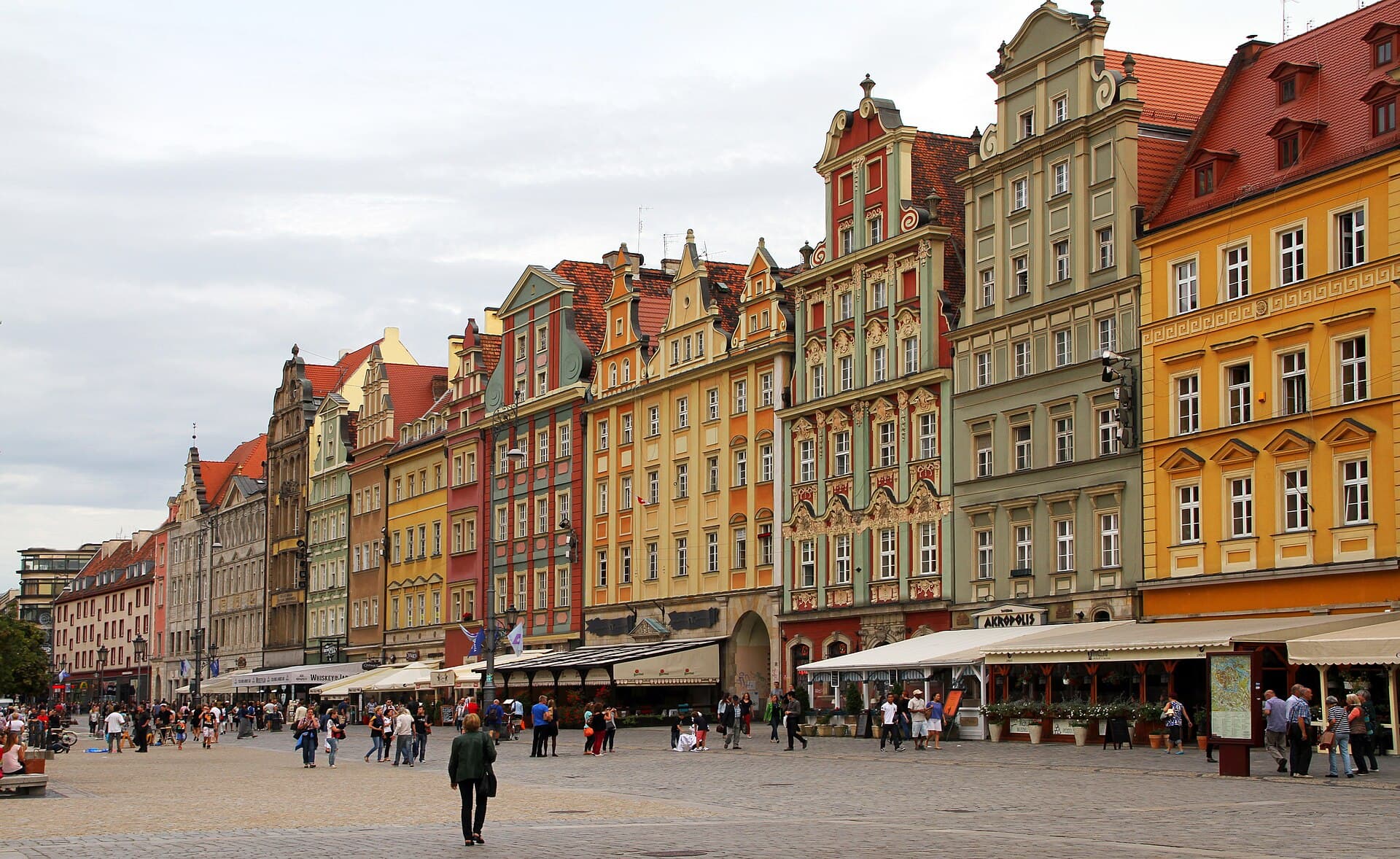 Wroclaw's Rynek & its Dwarfs, Wroclaw