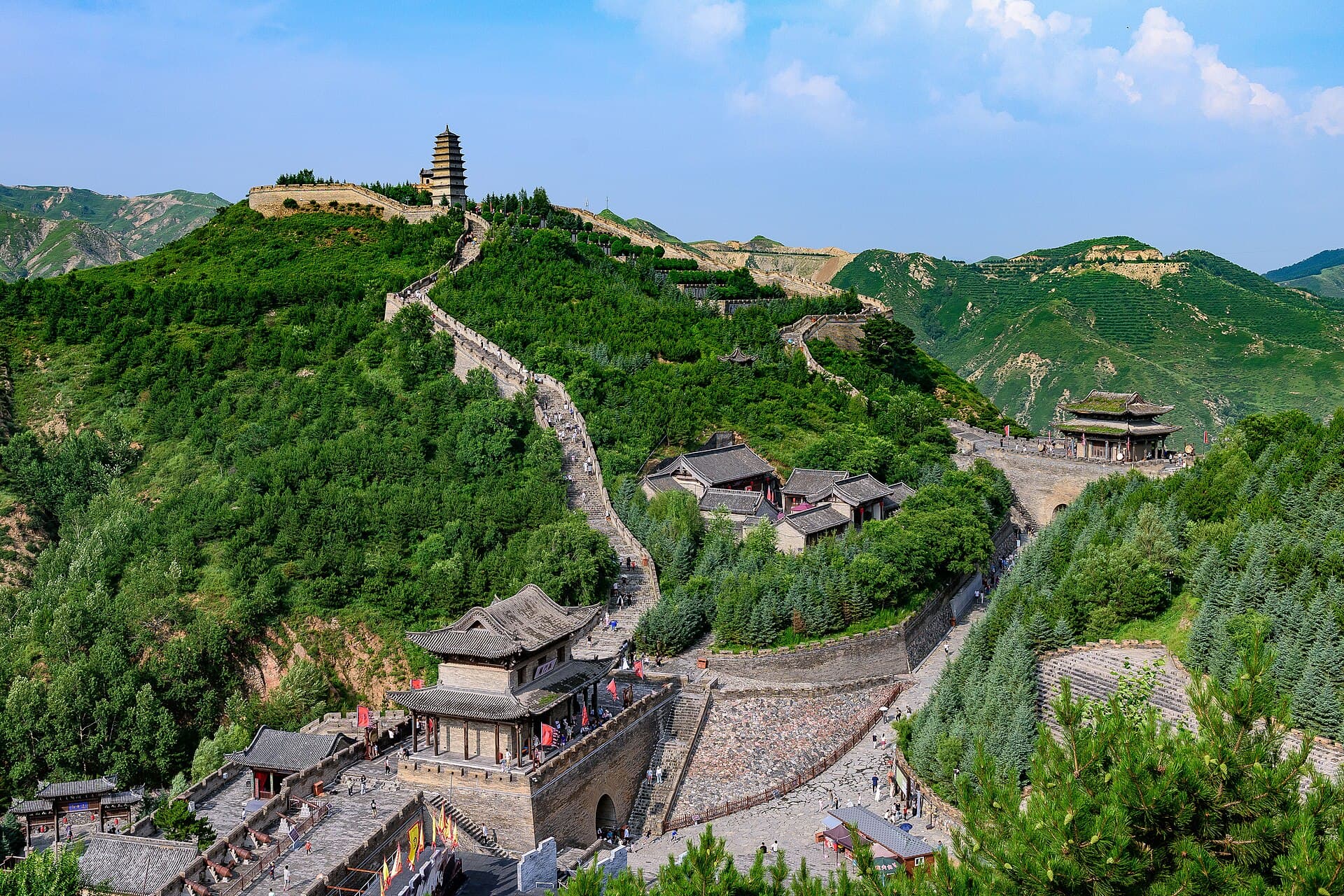 Yanmen Pass on the Great Wall