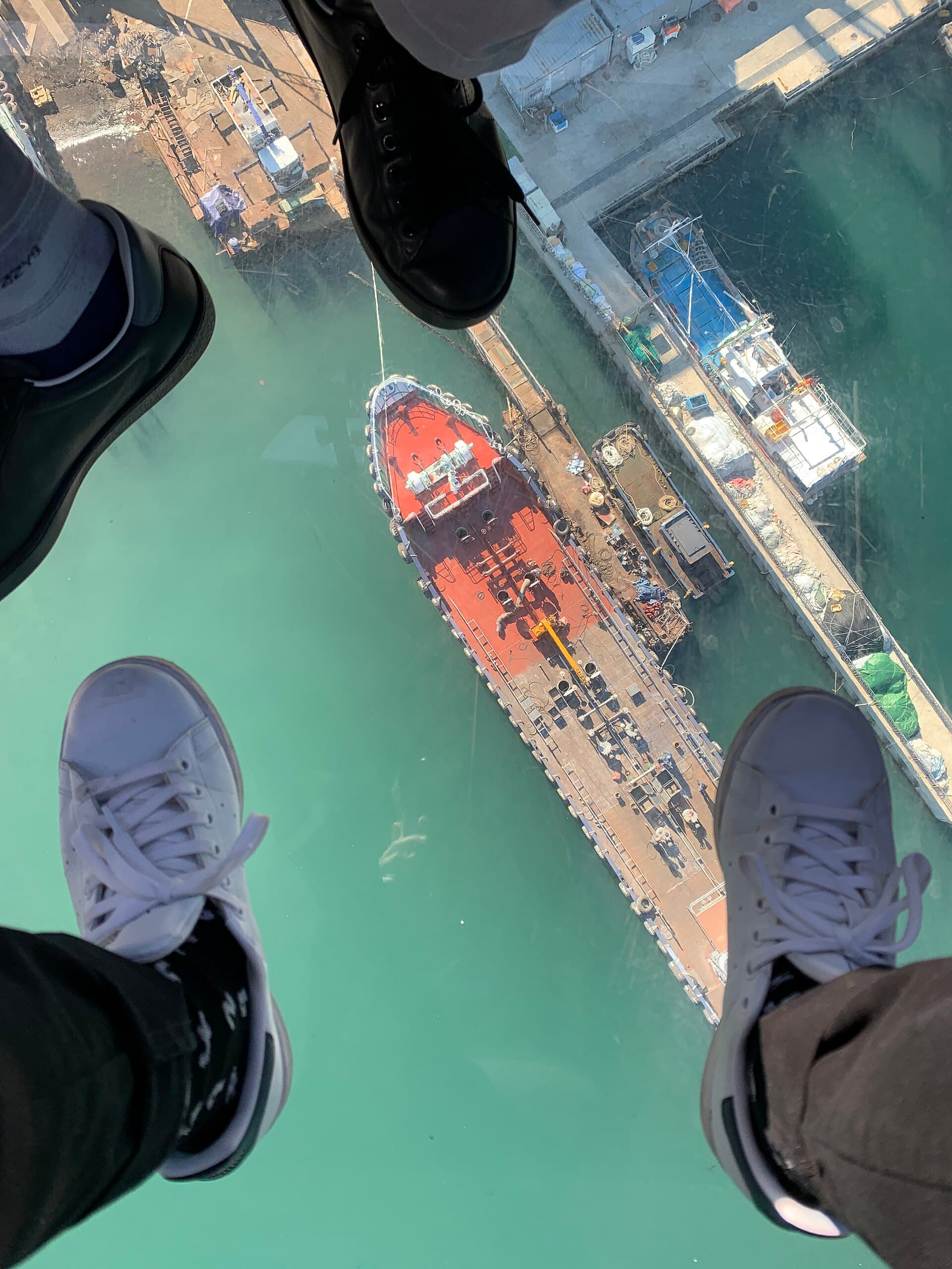Yeosu Maritime Cable Car and Dolsan Bridge