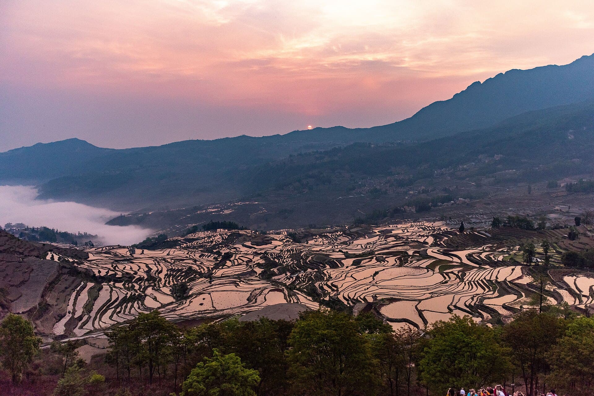 Honghe Hani Rice Terraces, Yuanyang