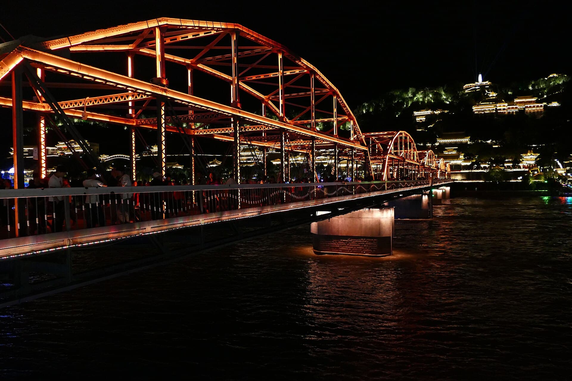 Zhongshan Bridge, Lanzhou