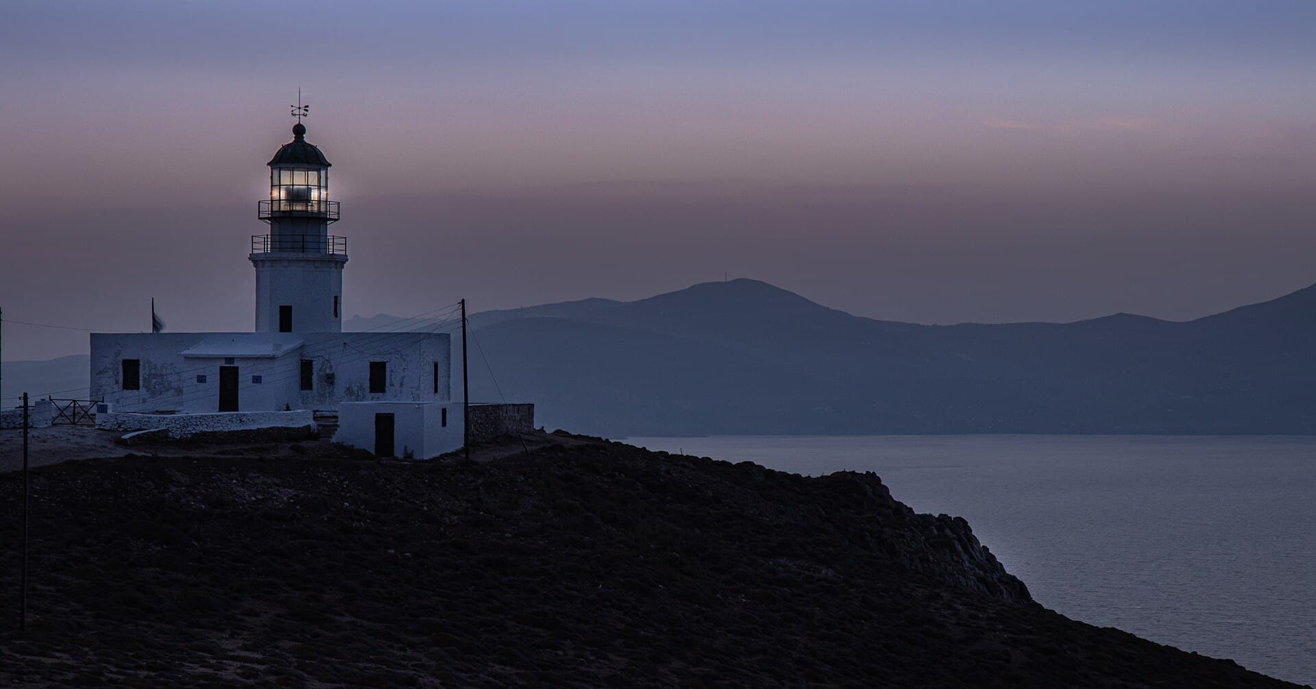 The Armenistis Lighthouse