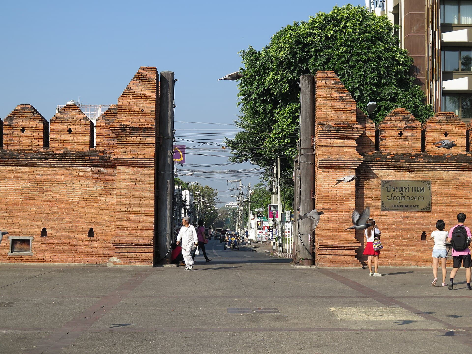 Tha Phae Gate and the Old City Walls